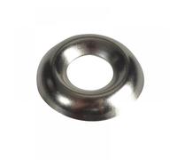 Fandf 200SCW6N Screw Cup Washers - Nickel Plated No. 6ftS (Bag Of 200)