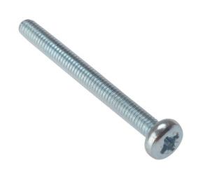 Forgefix 25Msph320 Machine Screw Pozi Compatible Pan Head Zp M3 X 20mm Bag 25 Formsph320M