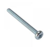 Fandf 25MSPH540 Machine Screw - Pan Head - Zinc Plated M5 X 40Mm (Bag Of 25)