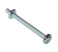 Forgefix 25Rbn6100 Roofing Bolt Zp M6 X 100mm Bag 25 Forrbn6100M