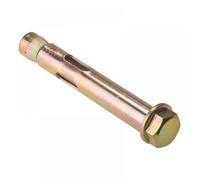 Fandf 5SX12129 Sleeve Anchor - Hex Bolt Type - Zinc Yellow Passivated M12 X 129Mm (Bag Of 5)