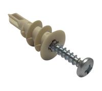 Forgefix Cavity Wall Nylon Speed Plug 4.5 X 35mm Box 100