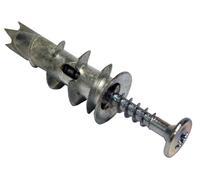 Forgefix Cavity Wall Zinc Speed Plug 4.5Mm Bag 10 in Silver Forgefix Silver