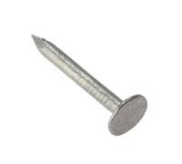 Forgefix Clout Nails, Galvanised Galvanised (50mm Bag Weight 2.5Kg)