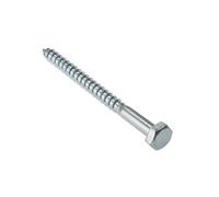 Forgefix Coach Screws, Hex Head, Zp