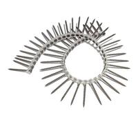 ForgeFix Coarse Thread Collated Drywall Screws | 3.9 x 25mm | Black Phosphate | Box 1000