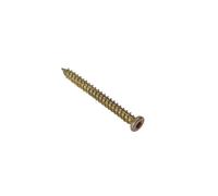 Forgefix Concrete Frame Screw Torx Compatible High-Low Thread Zyp 7.5 X 102M in Gold Forgefix Gold
