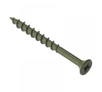 ForgeFix Countersunk Decking Screws | 4.5 x 55mm | Green | Box 200