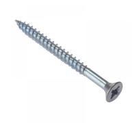 ForgeFix General-Purpose Twin Thread Screws | 1/2" x 8 | Zinc Plated | Box 200