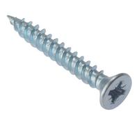 ForgeFix General-Purpose Twin Thread Screws | 1" x 7 | Zinc Plated | Box 200