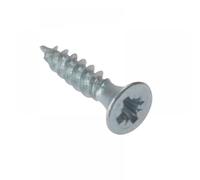 F&F General-Purpose Twin Thread Screws 2 1/2" x 10 Zinc Plated Box of 100