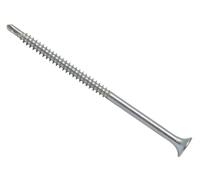 Forgefix Drywall Screw Phillips Bugle Head FT ZP 4.2 x 75mm Box 500, zinc plated finish for increased durability. The screws come complete with a Phillips No.2 insert bit.