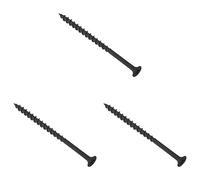 ForgeFix Drywall Screws Coarse Thread | 4.2 x 100mm | Black Phosphate | Box 100 (Pack of 3)