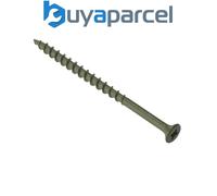 ForgeFix DS4560T Decking Screw Pozi Compatible ST Green Anti-Corrosion 4.5 x 60m