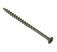 Forgefix Ds4575 Decking Screw Pozi Compatible St Green Anti-Corrosion 4.5 X 75mm Box 200 Fords4575