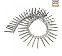 ForgeFix Coarse Thread Collated Drywall Screws | 3.9 x 50mm | Black Phosphate | Box 1000