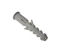 Forgefix Expansion Wall Plugs, Nylon, Rimmed