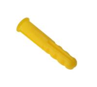 Forgefix Expansion Wall Plugs, Plastic Multi Colour (Yellow 4-6 Forgepack 60)