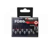 Forgefast FFBITSETT1225 Impact Bit Set - Torx 25Mm - 12 Piece Assorted (Kit Of 12Pc)