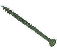 Forgefix Ffds4575Gt Forgefast Torx Compatible Decking Screws Csk Green 4.5X75 T25 Tub 400 Fords4575Gt