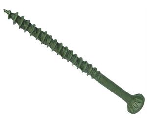 Forgefix Ffds5100Gt Forgefast Torx Compatible Decking Screws Csk Green 5.0X100 T25 Tub 300