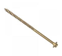 Forgefix FFTF7150T Hexagonal/Torx® Compatible Timber T30 Screws Tan 7X150Mm Tub 50