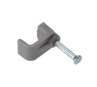 Forgefix Flat Cable Clips Multi Colour (4.00mm)