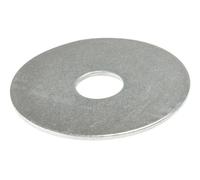 Forgefix Flat Mudguard Washers Zp M12 X 50Mm Bag 10 in Silver Forgefix Silver