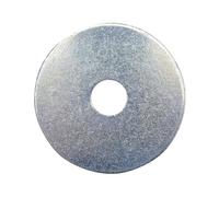 Forgefix Flat Penny Washer ZP M5 x 25mm ForgePack 20, flat, round 25mm outside diameter, smooth surface less likely to loosen