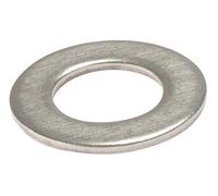 ForgeFix Flat Washers - Light Duty | M10 | Zinc Plated | Bag 100