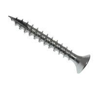 ForgeFix FORA24540SS Stainless Steel Pozi Countersunk Screws, 4.5 x 40mm, durable and rust-resistant for secure fixing.