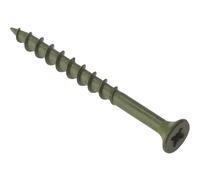 ForgeFix FORDS4550 Decking Screw Pozi Compatible ST Green Anti-Corrosion 4.5 x