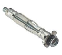 ForgeFix Metal Cavity Anchor – M6 x 52mm – Zinc Plated – Bag of 10