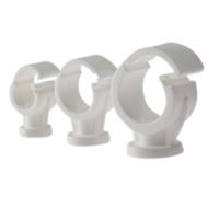 Forgefix Forge Pipe Clip Snap Over Top 22mm Bag Of 100