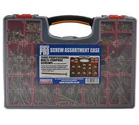 Forgefix FORMPS1500Y MPS1500Y Multi-Purpose Screw Set 1500 Piece, Silver