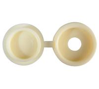 Forgefix Fphcc3 Hinged Covercaps Cream No.6-8 Forge Pack 20 Forfphcc3
