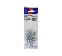 Forgefix FPKMPS550ZP Multi-Purpose Pozi Screw Csk St Zp 5.0 X 50Mm Forgepack 20