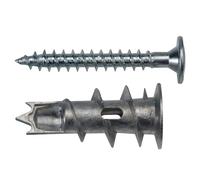 Forgefix FPKMSP420 Zinc Plasterboard Fixing 4.5 X 35Mm Forgepack 6