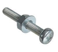 Forgefix FPKMSPH320 Machine Screw Pozi Compatible Pan Head Zp M3 X 20Mm Forgepack 50