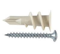 Forgefix FPKNSP421 Nylon Plasterboard Fixing 4.5 X 35Mm Forgepack 6