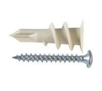 Forgefix Fpknsp421 Nylon Plasterboard Fixing 4.5 X 35mm Forgepack 6 Forfpknsp421