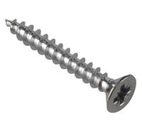 Forgefix Fpmps430Cp Multi-Purpose Screw Pozi Compatible Csk Chrome Plated 4.0 X 30mm Forgepack 30 For185413