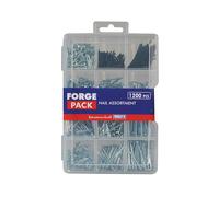 Forgefix FPNLSET Assorted Nail Kit Forgepack Kit 1200 Piece