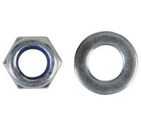 Forgefix FPNYLOC5 Nyloc Nuts & Washers Zinc Plated M5 Forgepack 40