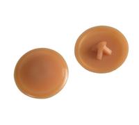Forgefix Fppcc4 Pozi Compatible Cover Cap Light Brown No.6-8 Forge Pack 50 Forfppcc4