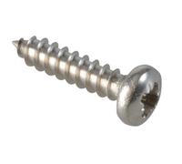 Forgefix Fpstpp124Ss Self-Tapping Screw Pozi Compatible Pan A2 Ss 1/2In X 4 Forgepack 60 For184782