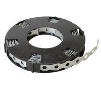 10 Metre Roll of 12mm Multi Purpose Perforated Galvanised Steel Strap Fixing Band