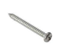 Forgefix RH1128ZP General Purpose Pozi Compatible Screw Round Head Tt Zp 1.1/2In X 8 Box 200