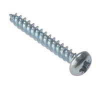 Forgefix General Purpose Pozi Compatible Screw Round Head TT ZP 1.1/4in x 8 Box