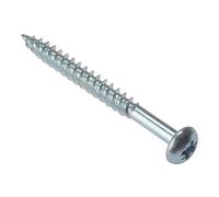ForgeFix General-Purpose Round Head Screws | 2" x 10 | Zinc Plated | Box 200